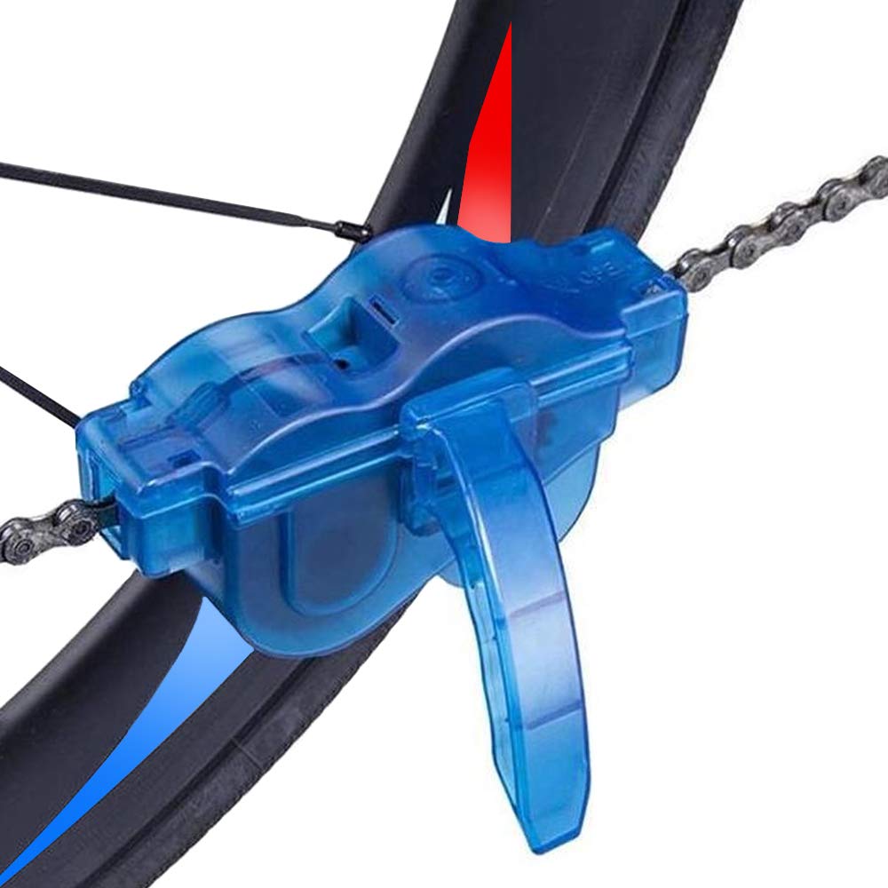 MMOBIEL Bike Chain Gear Cleaning Tool Scrubber with Rotating Brushes Cleaner Set Bicycle Maintenance