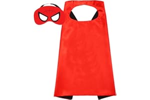 AODAI Kids Halloween Costumes and Boys and girls cosplay capes - Toys Capes 4-10 Year for boys birthday party Gifts