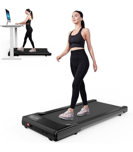 UMAY Tapis De Course Pliable 12km/h,Tapis De Marche Electrique 2,5