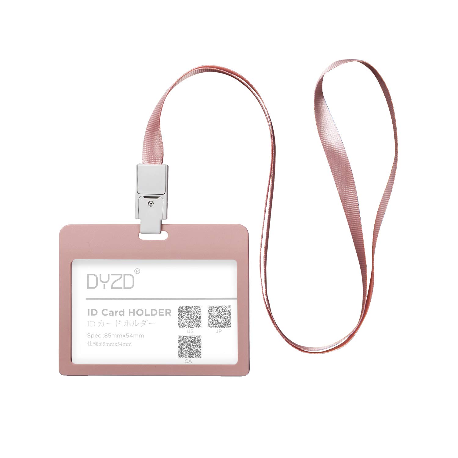 DYZD Plastic Badge Holder ID Card Holders Flip Card