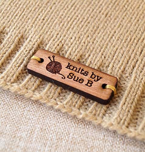 Download Amazon.com: Clothing labels, custom wooden garment labels, personalized label tags, labels for ...