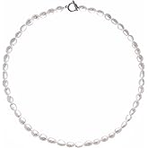 8-9MM Freshwater Cultured Baroque Pearl Necklace for Women, 16-20 Inches