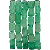 Natural Large Green Aventurine Cube Stone Beads 8x11mm 38cm/str Loose Semi Gemstone Stone Square Beads for Making Bracelets Necklace