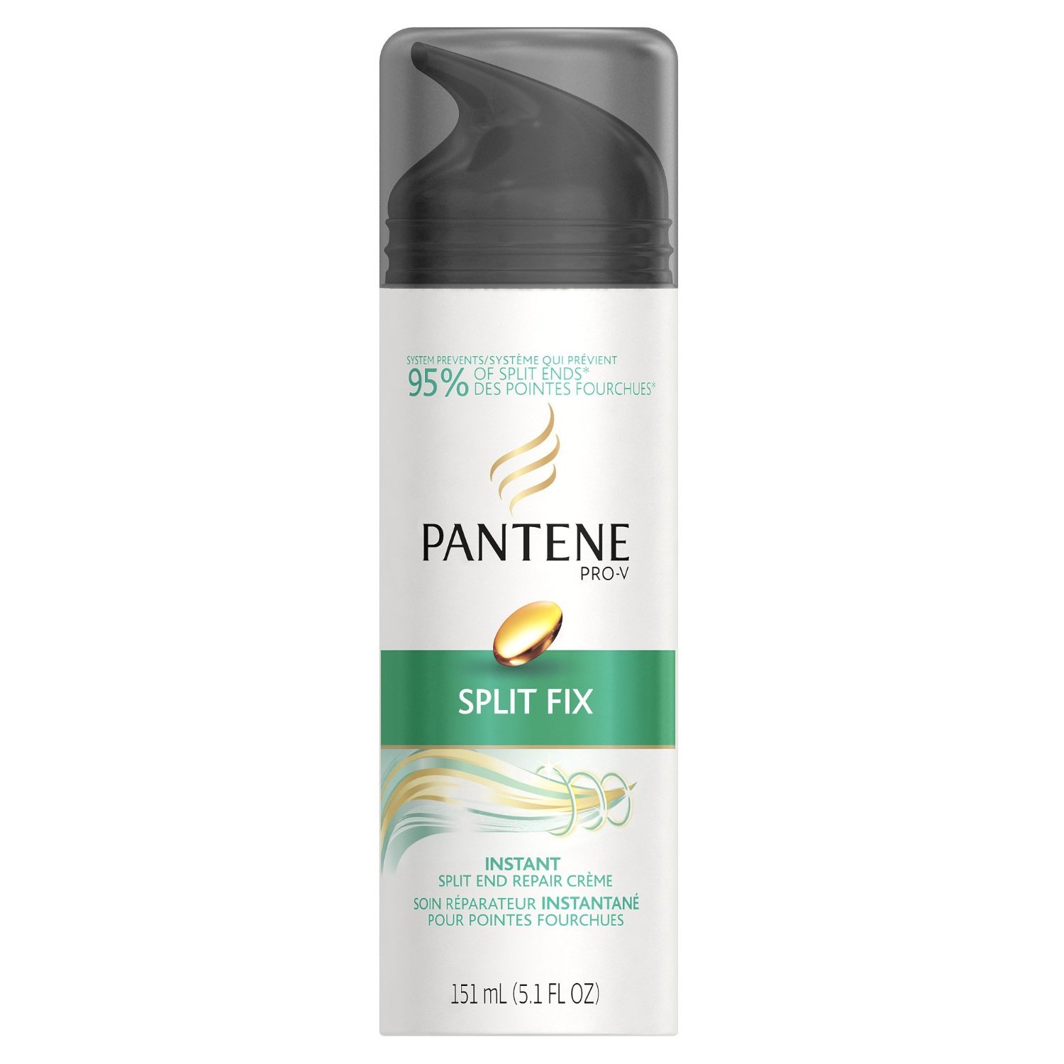 Pantene Pro-V Split Fix - Instant Split End Repair Creme - Net Wt. 5.1 FL OZ (151 mL) Each - Pack of 2