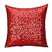 Pillowcase,Ammazona Solid Color Glitter Sequins Throw Pillow Case Cafe Home Decor Cushion Covers