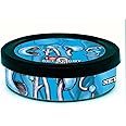 Self-Seal Cali Tin Can with Ring Lid and Labels, Side Stickers, Pressitin Stickers, Tin Tuna Can - No Tools Needed - 100ml/3.5g