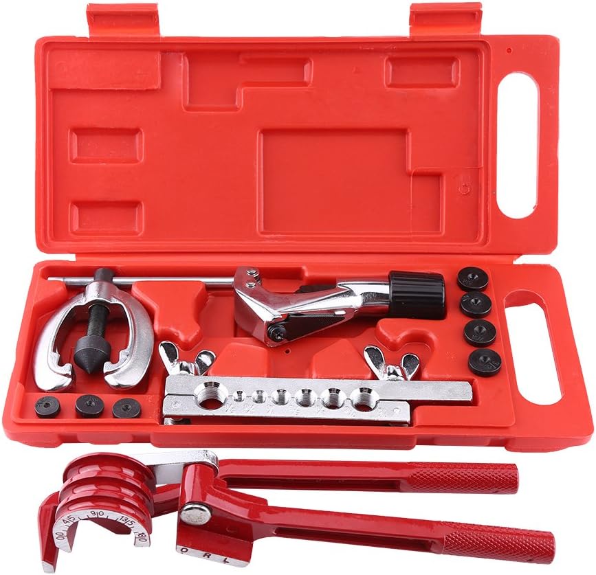 Brake Line Flaring Tool Flaring Tool Flaring Tool Pipe Cutter Pipe Flaring Tool with Bending Tool Bending Tool Set