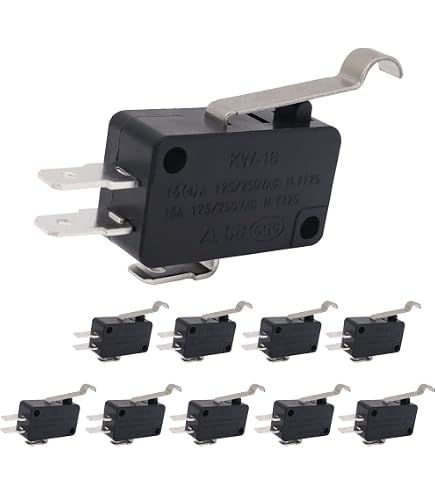 Amazon.com: MGAYTYOAG Switch XZ-9104 10 A/250VAC NO+NC Miniature
