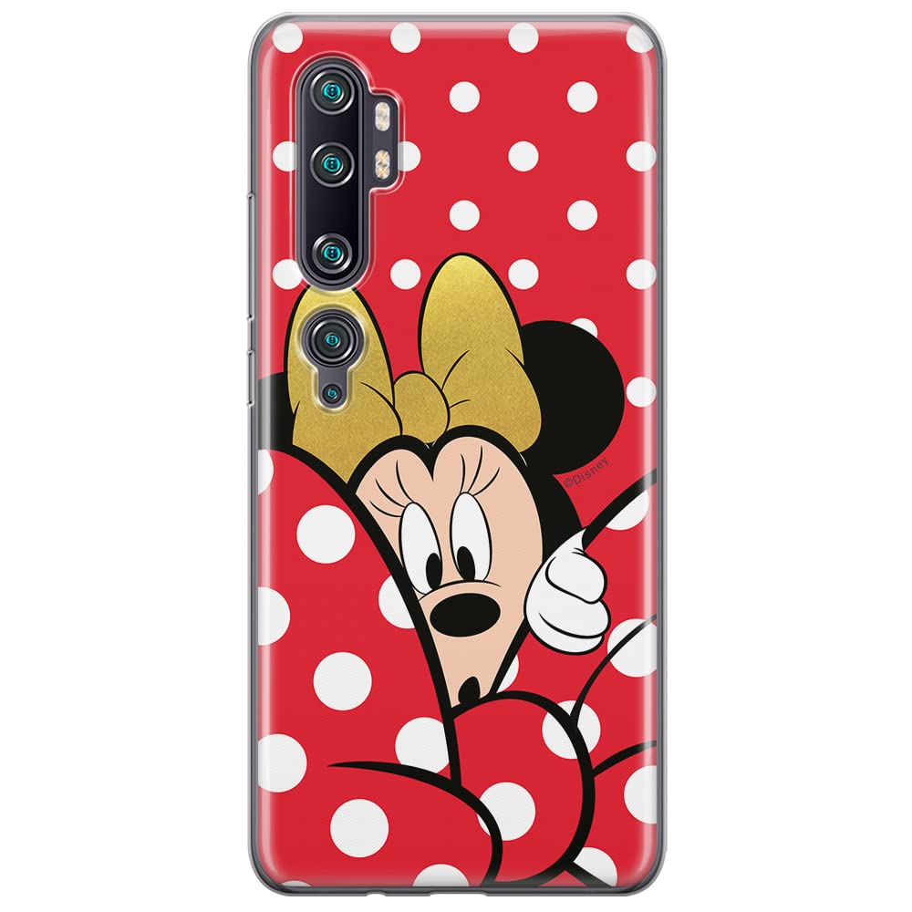ERT GROUP mobile phone case for Xiaomi MI NOTE 10 / MI NOTE 10 PRO original and officially Licensed Disney pattern Minnie 015 optimally adapted to the shape of the mobile phone, case made of TPU