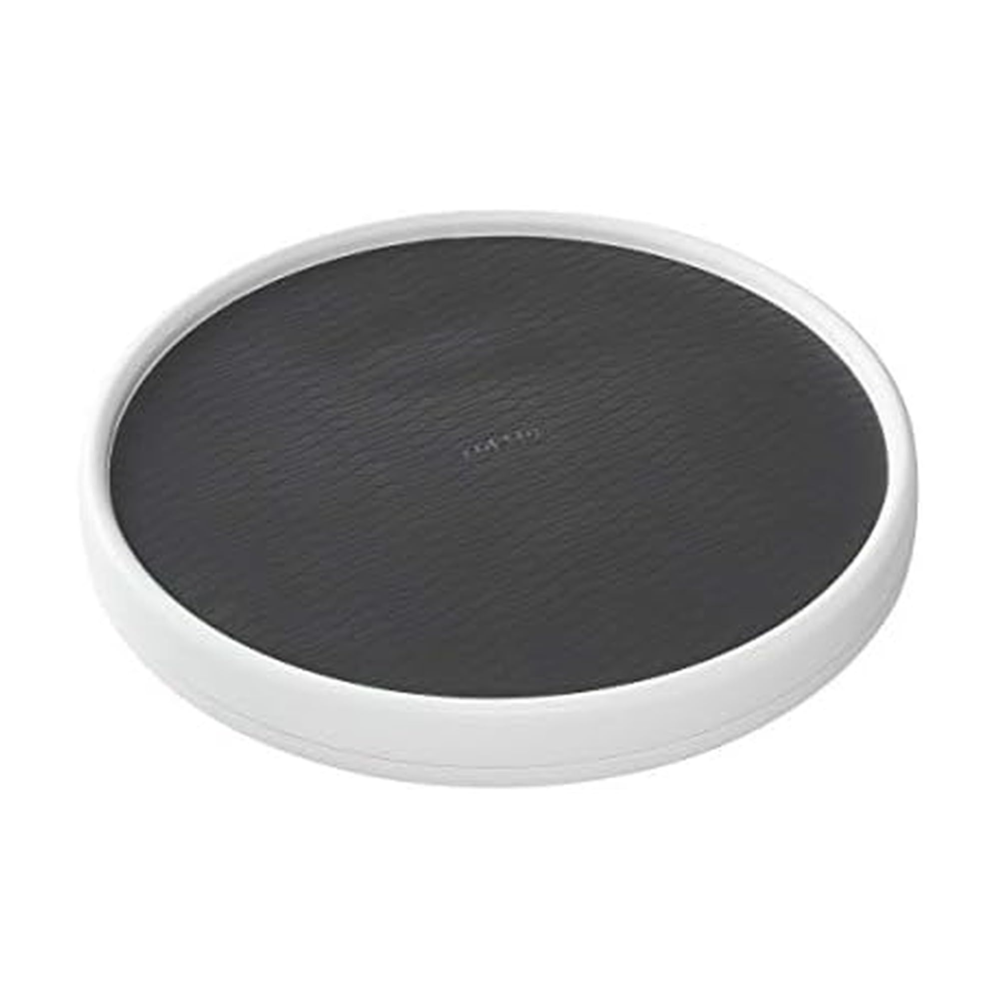 Photo 1 of Copco Pro 15-Inch Lazy Susan Turntable, Non-Skid Pantry or Cabinet Organizer for Spices, Condiments, and Bottles, Smooth Rotation, Charcoal Finish