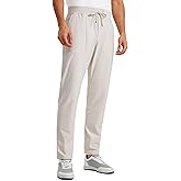 CRZ YOGA All Day Comfy Pull-On Golf Pants for Men 31" - Quick Dry Lightweight Work Casual Pants with Pockets