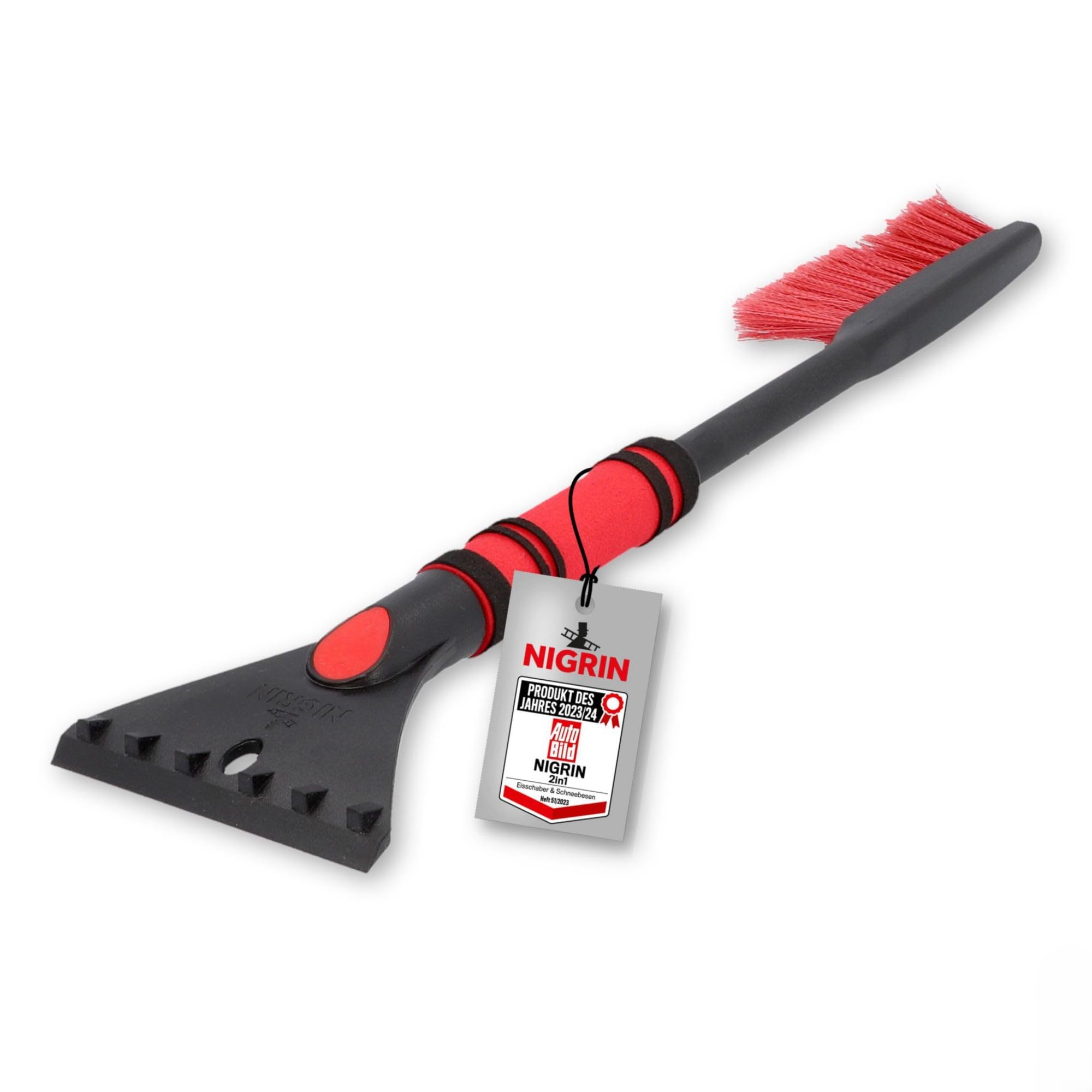 Nigrin 6190 Snow Brush with Ice Scraper