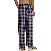 Alimens & Gentle Mens Heavyweight Flannel Plaid Pajama Pants 100% Cotton Sleep Lounge Pant