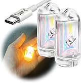 SROOS 2PCS Mini LED Lantern Torch Rechargeable Waterproof EDC Keychain 250LM view 1