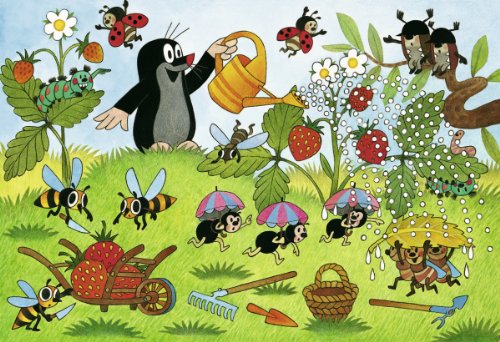 Ravensburger Kinderpuzzle - 08861 Der Maulwurf im Garten - Puzzle für Kinder ab 4 Jahren, mit 2x24 Teilen – Bild 2