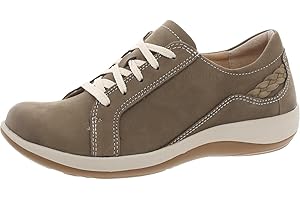 Aetrex Dana Women's Orthopedic Lace-Up Oxford Shoes – Leather Sneakers with Arch Support, Lightweight Casual Comfort Walking Shoes