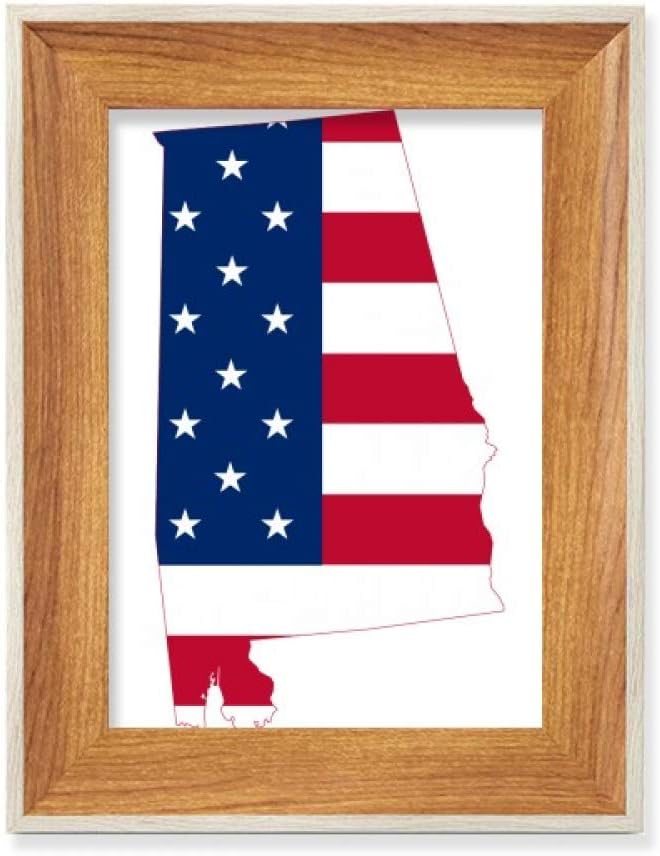 United States USA Map Stars Stripes Flag Shape Desktop