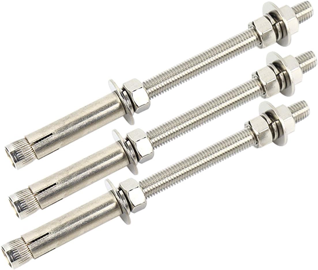 KINDOYO Stainless Steel Anchors Bolts M12 Expansion Bolts Fixing