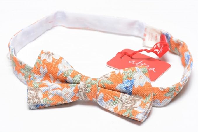 Amazon アルテア パピヨン 蝶ネクタイ ボウタイ フォーマル 総柄 コットン100 メンズ ブランド イタリア 結婚式 ギフト ラッピング無料 並行輸入品 ネクタイ 通販