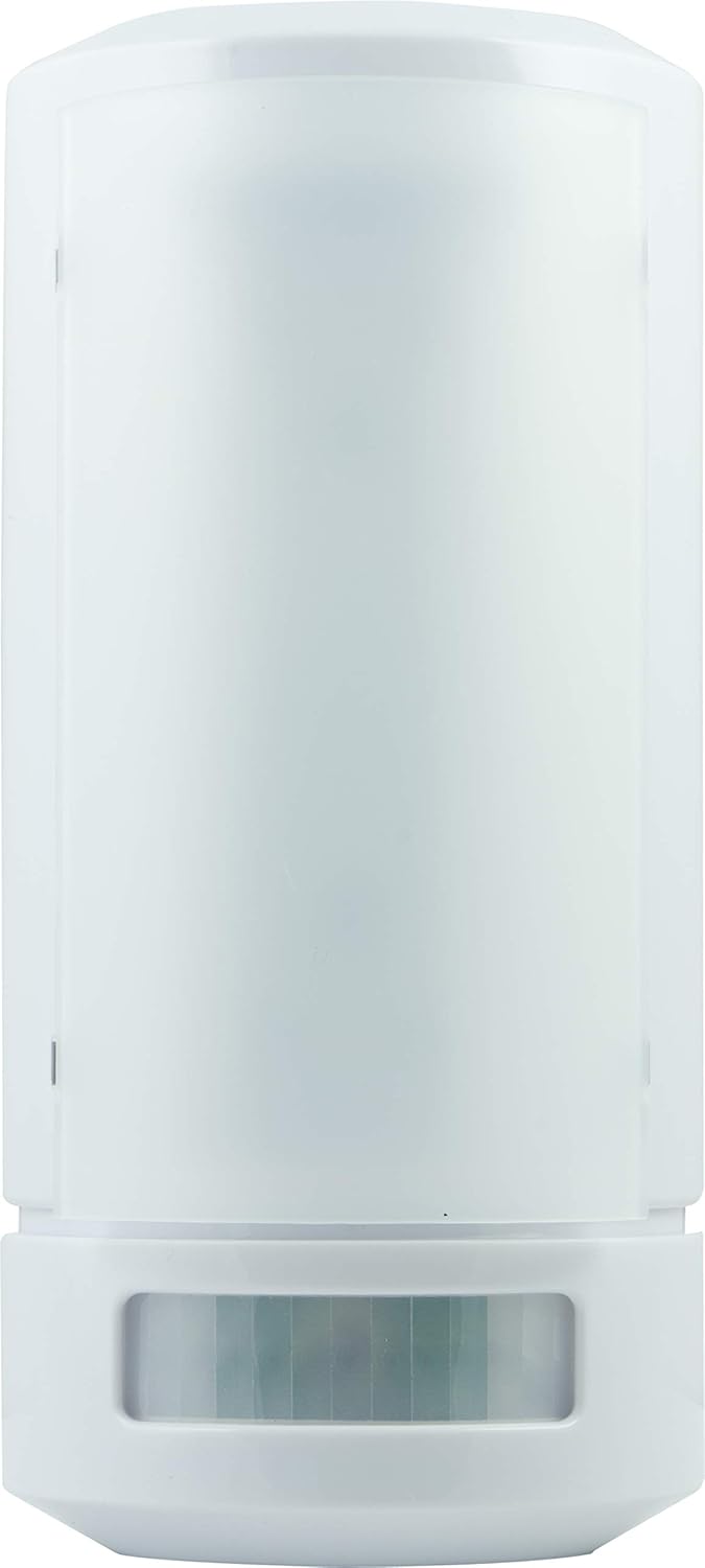 GE Wireless LED Wall Sconce, Motion Sensing, Manual On/Off, Warm White Light, Battery Operated, No Wiring Needed, Easy To Install, Perfect for Entry, Stairs, Hallway, Closet, Basement, 17455 - Wall Porch Lights - 