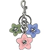 LSBDJDL Cute Flower Keychain Bag Charms Purse Zipper Pull Backpack Accessories Purse Charms For Handbags（Three Flowers）