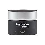 LectroFan - Micro, Wireless Sound Machine With A Twist, Black