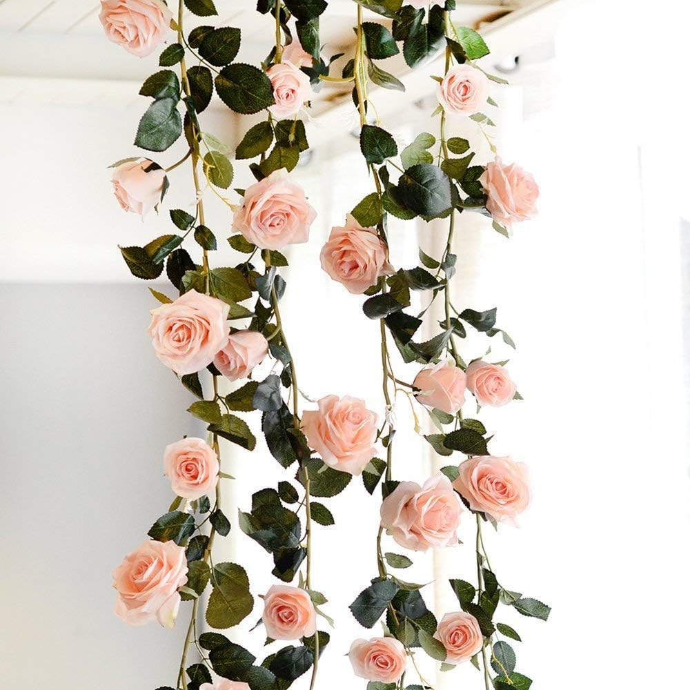 Artificial Enredaderas Artificiales Flores Artificiales De 2,5 Metros