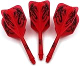 CUESOUL Rost Integrated Dart Shaft and Flights Dragon Pattern Set of 3