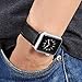 Benuo Leather Band for Apple Watch 44mm 42mm, [Vintage Series] Premium Genuine Leather Strap for Apple Watch Series 4/ 3/ 2/ 1/Edition/Sport, Classic Replacement with Secure Buckle