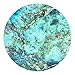Turquoise Marble Compaitble for iPhone SE 5S 5 Case for Girls uCOLOR Nature Dual-Layer Hard Back+Flexible TPU Protective Cover for iPhone SE/5S/5