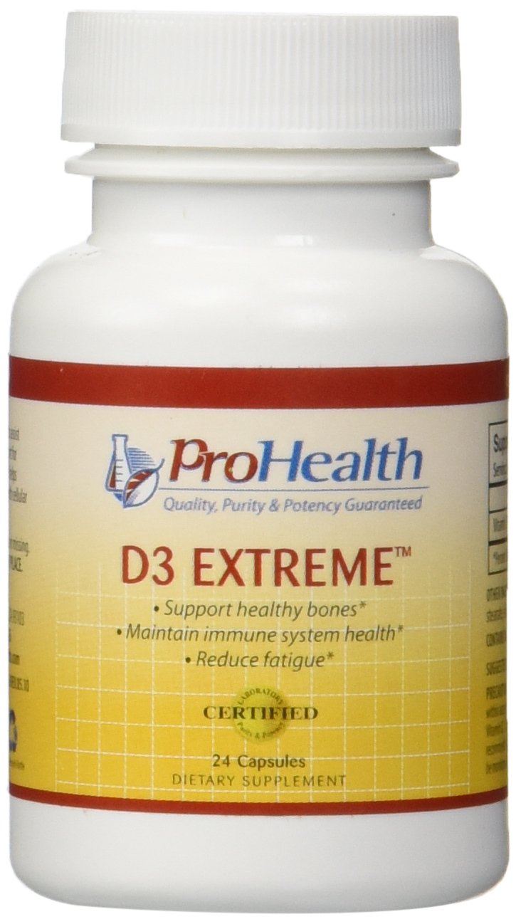 2Pack Vitamin D3 Extreme by ProHealth (50,000 IU, 24