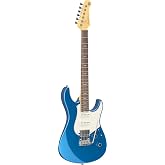 Yamaha Pacifica Professional Electric Guitar With Hardshell Case, Sparkle Blue