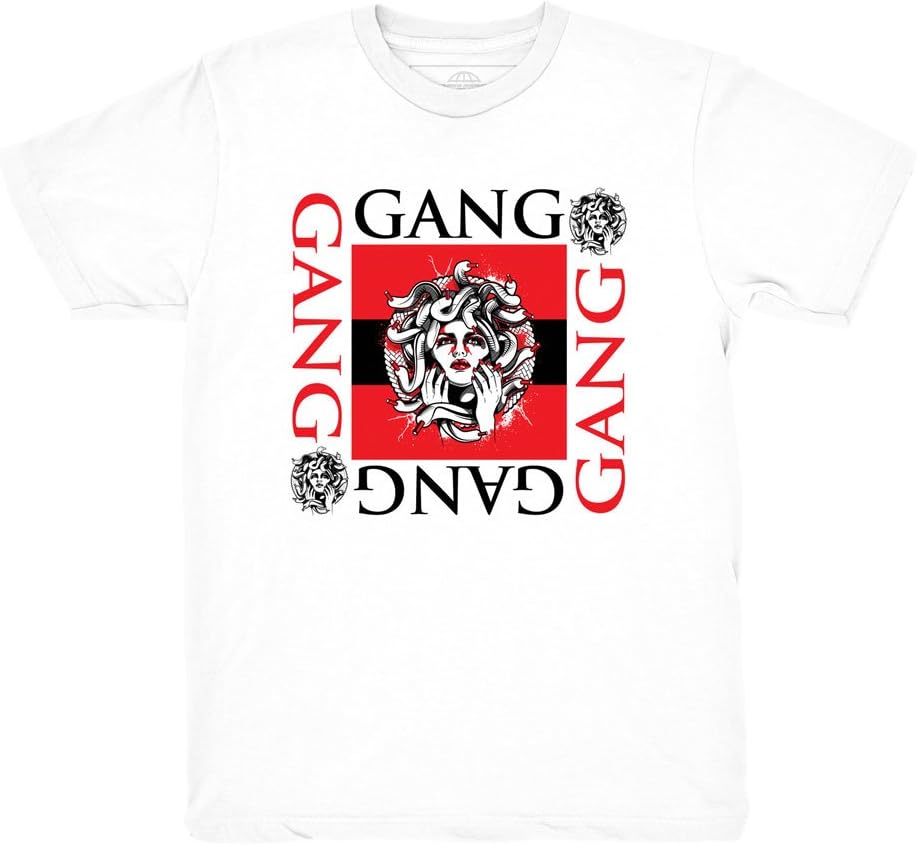 Kickset Katrina 3 Medusa Gang Shirt to Match Jordan 3 Katrina Fire Red Sneakers
