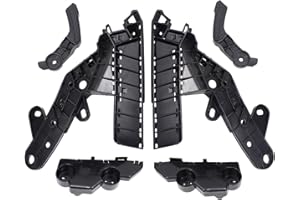 MOTOKU 3 Pair Front Bumper Bracket Retainer for Nissan Altima 2013-2015 Left Driver and Right Passenger Side