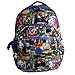 SEOUL EXTRA LARGE PRINTED LAPTOP BACKPACK Backpack, EXTRAORDINARY BLOCK, One Size
