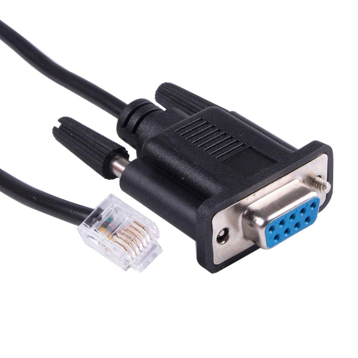 Câble de console réseau DB9 vers RJ11 RJ12 6P6C LAN pour la