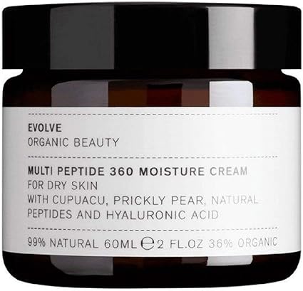evolve organic beauty multi peptide 360 moisture cream