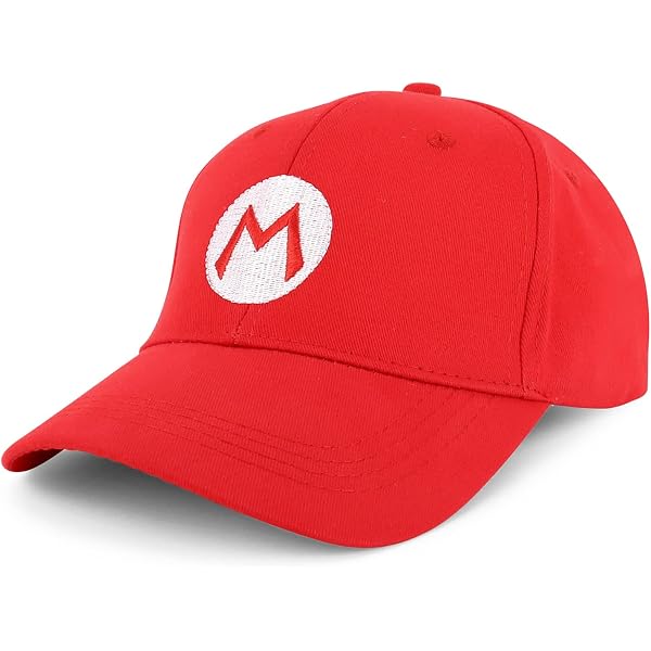 Berretto Super Mario Bros Ufficiale – Rosso Con Patch Ricamata M, Taglia Unica Uomo - 4