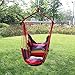 Sorbus Hanging Rope Hammock Chair Swing Seat for Any Indoor or Outdoor Spaces