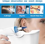 Temodu Earwax Removal Kit Electric Ear Cleaner with 500ml Bottle 9 Tips view 7