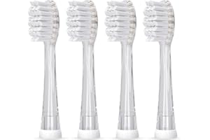 Seago Baby/Kids Electric Toothbrush Replacement Heads SG-923 for 977 - Pack of 4