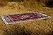 Camco 42852 Oriental Awning Leisure Mat-Burgundy 9' x 12'