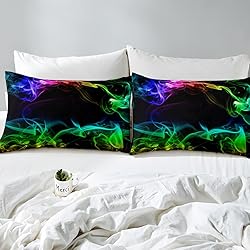 Erosebridal Psychedelic Smoke Comforter Set