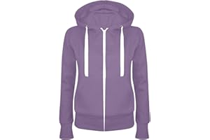 jovati Women Zip Up Hoodie Sweatshirts Y2K Trendy Teen Girls Jackets Fall Fashion 2023 Drawstring Workout Tops with Pockets
