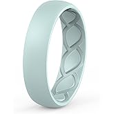 Saco Band Silicone Ring for Women - 6mm Width 1.9mm Thick
