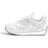 LUCKY STEP Kids Reteo Fashion Sneakers Girls Boys Breathable Mesh Tennis Casual Walking Shoes for Big&Little Kid and Toddler Athletic Trainers