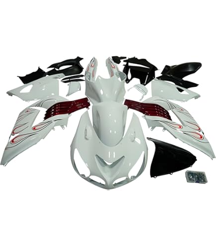 ri n ko様 Amazon.com: MC Nardo Gray Fairing Fit for Kawasaki Ninja