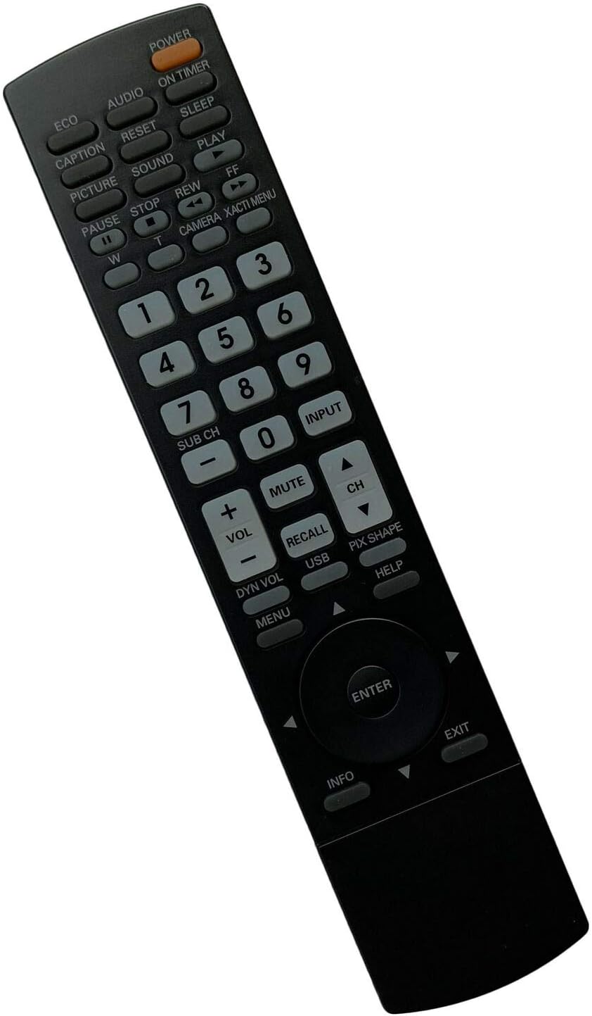 Replacement Remote Control New Remote for Sanyo TV DP50471