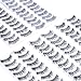 Kenzie Beauty 50 Pairs Wispies False Eyelashes Handmade Natural Lashes Pack