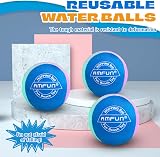 AMFUN Water Bouncing Ball 6pcs Soft TPR Pool Toys Net Storage Bag view 5